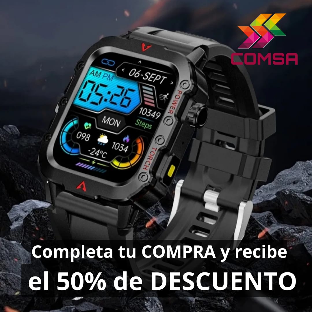 Reloj Inteligente con linterna